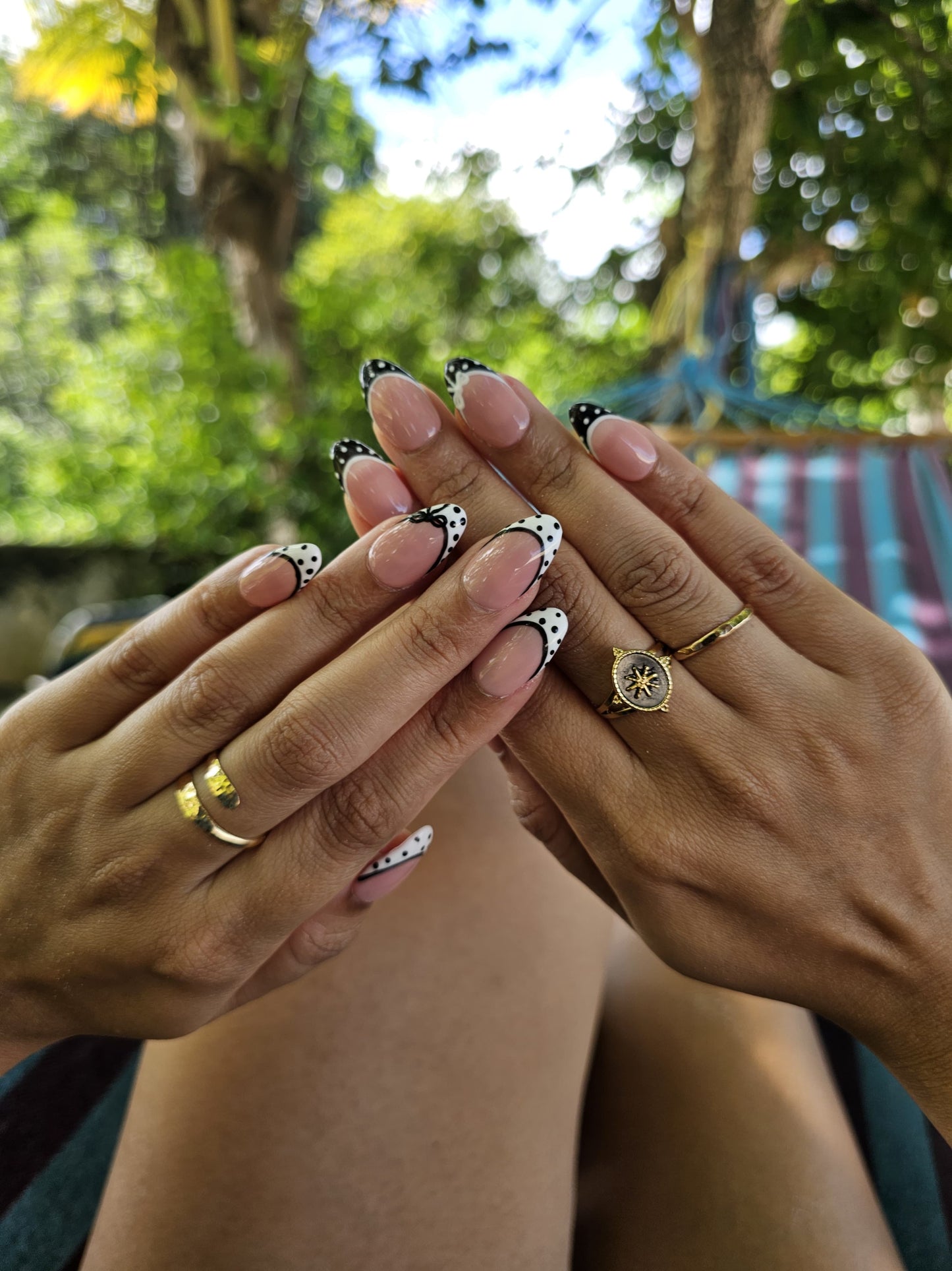 Tea Party Press On Nails