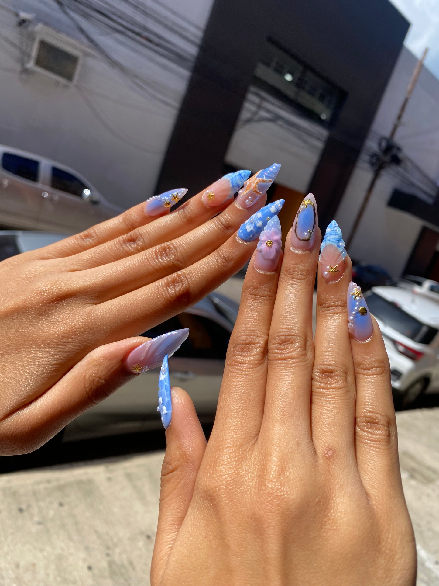 Under the Sea Press On Nails