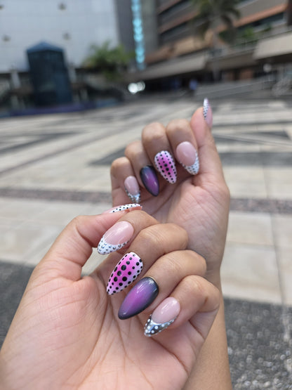 Purple Haze Press On Nails
