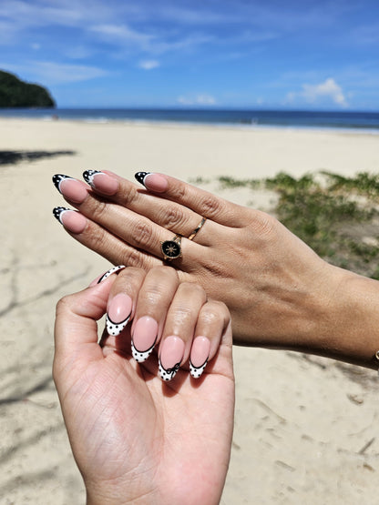 Tea Party Press On Nails