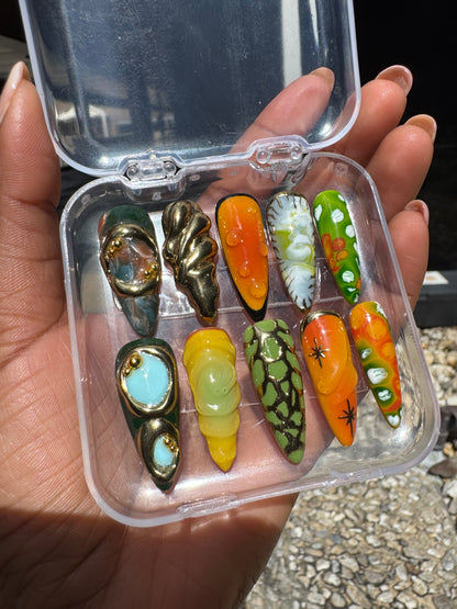 Wizard of Oz Press on Nails